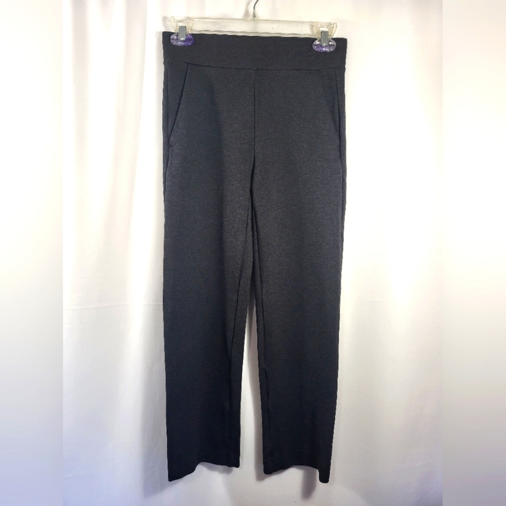 LOFT dark gray crop slacks   women's XS  #1598